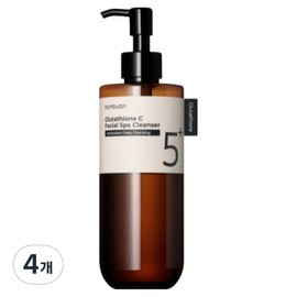 Numbers In Glutathione C Aroma Massaging Deep Cleanser, 300ml, 4 pieces / 넘버즈인 글루타치온씨 아로마 마사징 딥클렌저, 300ml, 4개