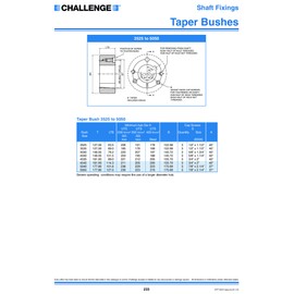 Challenge TBI-1310-3/4 Taper Lock Bush, 3/4" Bore