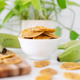 ARTISAN TROPIC Plantain Strips Sea Salt - 6 Pack, 1oz - Vegan, Paleo, Gluten Free Chips - Individual Bags Healthy Snacks for School, Gym, Kids – Whole 30 Approved Foods Baked Banana Chips