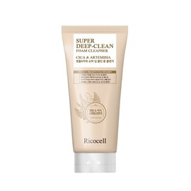 Centella asiatica & Wormwood Super Deep Clean Foam Cleanser 120ml / 병풀&약쑥 슈퍼 딥 클린 폼 클렌저 120ml