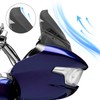 12'' Windshield Windscreen Wind Splitter Compatible with Harley Road Glide