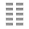 10Pcs Round Coupling Nut Stainless Steel Female Thread M10 Connector