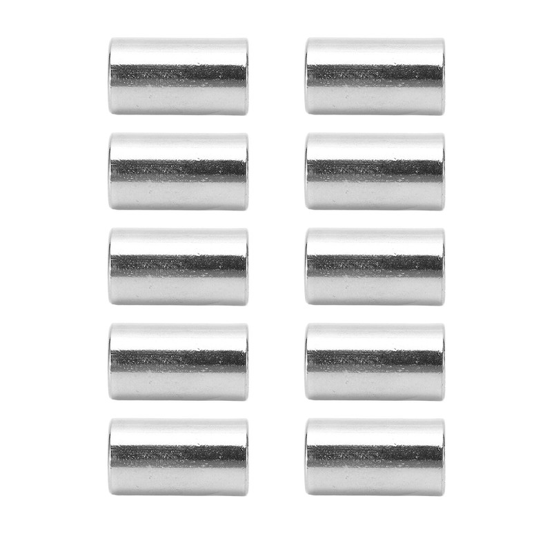 10Pcs Round Coupling Nut Stainless Steel Female Thread M10 Connector