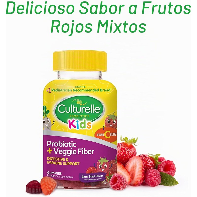 Gomitas probióticas diarias para niños – 30 unidades, 1.5 B