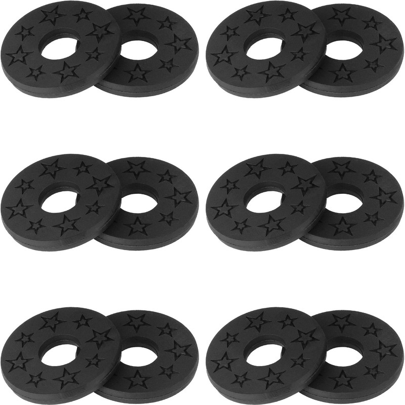 Anwenk Guitar Strap Locks Premium Strap Blocks Guitar Protector Black,