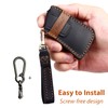 Aoocar 2018-2025 Leather Key Fob Cover, Compatible with Lexus ES