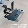 VIVO Clamp-on 12 x 9 inch Rotating Laptop Tray, Extra