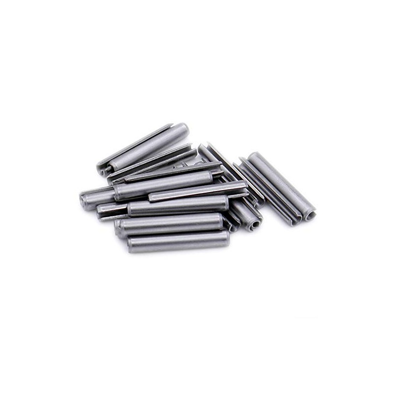 D2.5 (2.5mm x 10mm) Slotted Spring Pin (Heavy) - Stainless