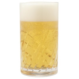 東洋佐々木ガラス Toyo Sasaki Glass 07105HS-E101 Bite Beer Glass, Trough, 4.9 fl oz (140 ml), Made in Japan, Dishwasher Safe, Crack Resistant