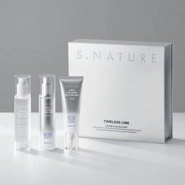 Esnature S-Nature Timeless Gift Set (Gel Essence 50ml+NAD+Ampoule+Cream 50ml) / 에스네이처 타임리스 기프트세트(젤에센스 50ml+NAD+앰플+크림 50ml)