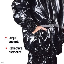 SPRI M/L Performance Sauna Suit Fit M/L Waist Size 30" to 38" Unisex Workout