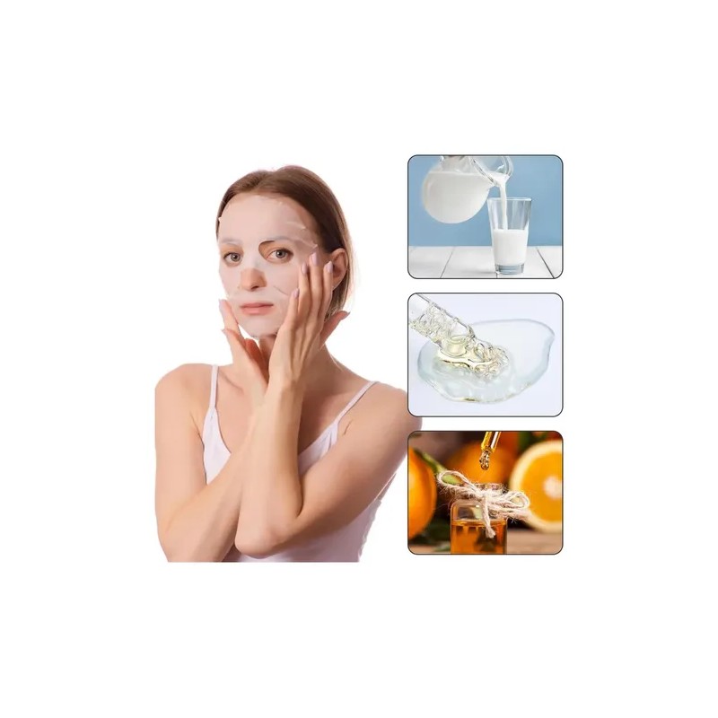 100pcs Diy Papel De Máscara Desechable Mascarilla En Pastill