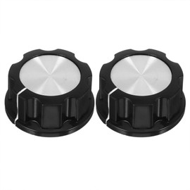 HAFRILY Air Fryer Replacement Knob 6mm Shank Hole Potentiometer D Type Shank Knobs for Air Fryer Grill Cooker Kitchen Appliance Accessories 2 Pack