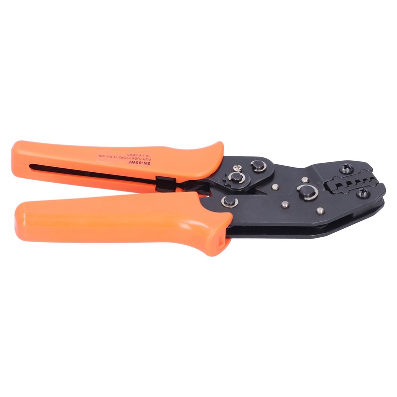 Crimping Tool Ratchet Pliers Terminal Wire Crimper Hand Operated Supplies