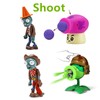 JHESAO 7 PCS Plants and Zombies Toys Action Figures PVZ