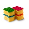 Vileda Colours Scourers Scrubbing Sponges (Pack of 4)