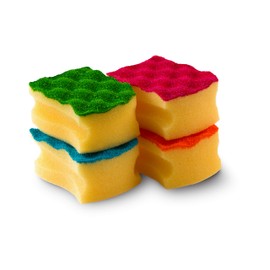Vileda Colours Scourers Scrubbing Sponges (Pack of 4)
