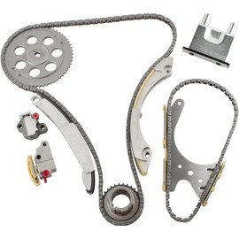 WEDOAUTO Timing Chain Kit Fit For Chevy Colorado & For GMC Canyon & For Hummer H3 2007-2010 3.7L 2.9L, For H3T 2009-2010, For Isuzu i-290 i-370 2007-2008 Replace# TK10437C 24100362 24100061 12571725