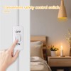 STARELO Extension Cord with Switch 3-Prong Indoor White Extension Cord,1625W