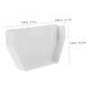 TEHAUX Gutter End Cap Rain Gutter End Cover for Efficient
