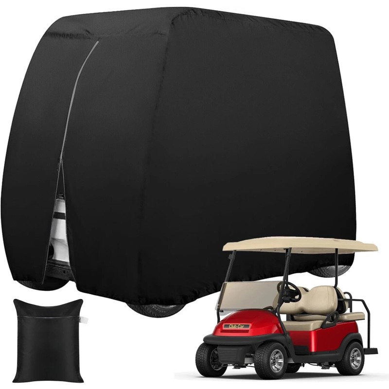 The Perfect Part 4 Passenger Golf Cart Cover Waterproof Enclosure
