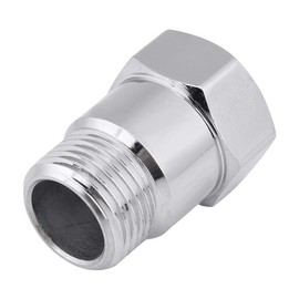 Aramox 2Pcs 32mm M18*1.5 O2 Oxygen Sensor Extender Extension Spacer Bungs Adapter Silver O2 Oxygen Sensor Stepped Weld Bungs