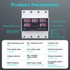 Automatic Transfer Switch, 110V 63A Auto Transfer Switch Real-time Monitoring