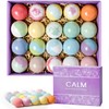 CalmNFiz 20PCS Bath Bombs for Women Presents Set Natural Wonderful