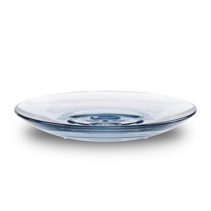 Umbra Droplet Dish Container for Bathroom-Acrylic Holder for Bath Sink-Nicely
