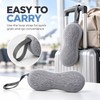 Portable U-Shaped Travel Neck Pillow for Adults – Soft Lightweight