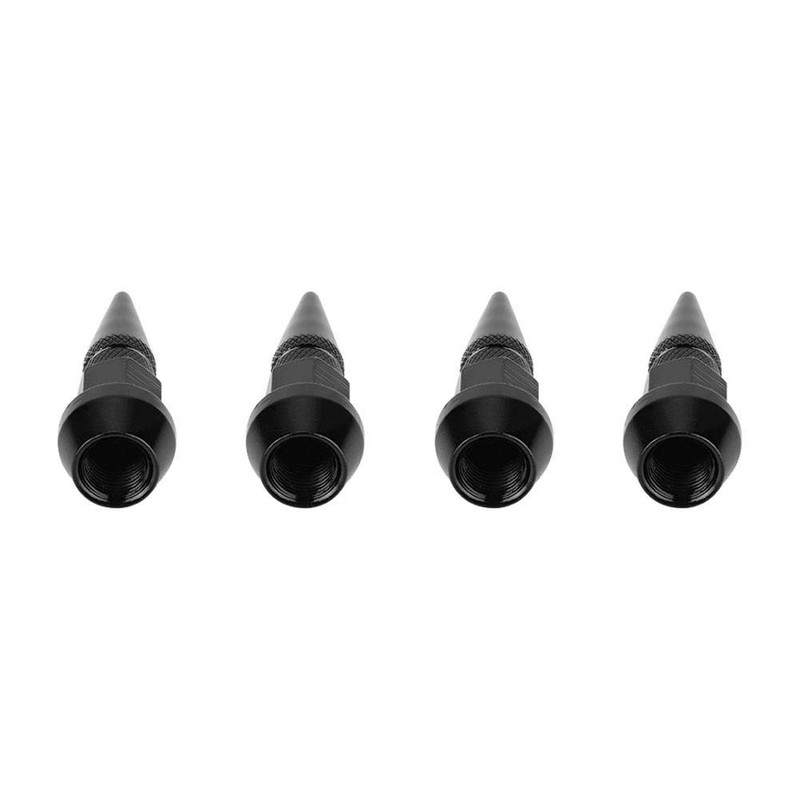 4Pcs [Aluminum Alloy] Spike Wheel Tire Valve Stem Car Truck