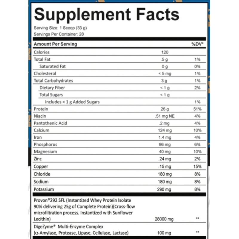 Frontline Formulations Isolean, 100% Whey Protein Isolate, Fast Absorption, Iso
