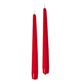 Cereria Di Giorgio - 12 Candele Coniche - Ø 2,2 cm h. 30 cm - Rosso