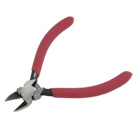 Generic Side Cutter Diagonal Wire Cutting Pliers Nippers Repair Tool 4.5" Red