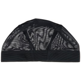 Speedo SD97C02 Swim Cap, Mesh Cap for Swimming, Unisex, Black, L Size