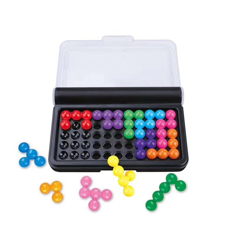 120 Fun Challenges Fit Bead Plate IQ Logical Mind 3D