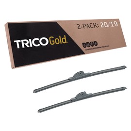 TRICO Gold™ (18-2019) 20 & 19 Inch Pack of 2 Automotive Replacement Windshield Wiper Blades Premium All Weather Beam Blade for Select Vehicle Models