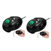 Mobestech Wired Trackball Mouse 2pcs Mini Ergonomic Mouse Trackball Mouse