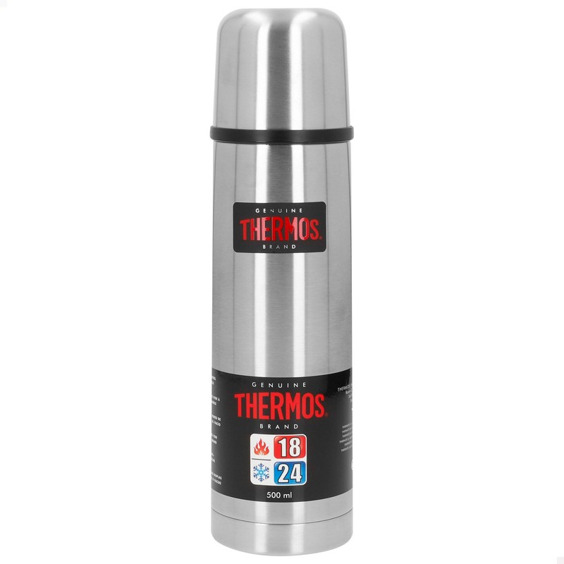 Thermos Light and Compact 4019.205.050 Vacuum Flask, 0.5 Litres, Matte
