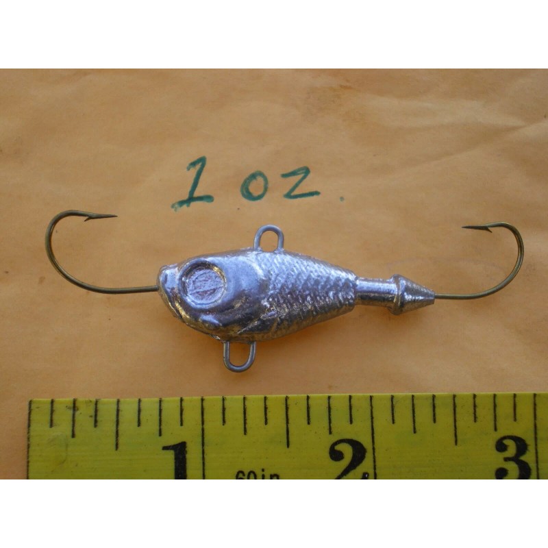 HOME MADE 5 PCS REAPER JIGGING/ICE FISHING/VERTIC