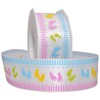 Morex Sweet Ribbon, Baby Feet/White,22-Yard Spool