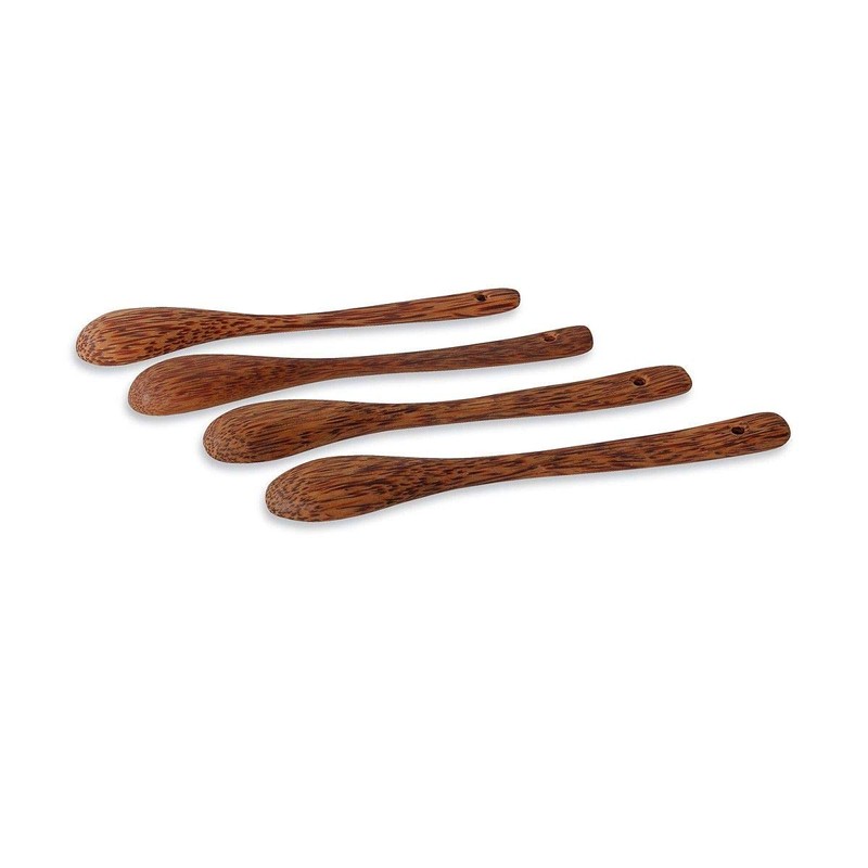 Tatonka Spoon Set of 4 Spoons, Transparent, Plain