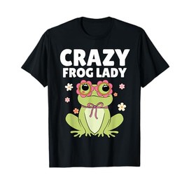 Cute Frog Design For Women Girls Teens Frog Amphibian Lover T-Shirt