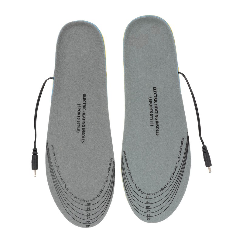 Heated Insoles USB Rechargeable Eletric Foot Warmer for Outdoor Hunting
