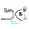 Stainless Steel Sink Drain Assembly with Cage S Bend Hose