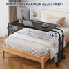 Furist Overbed Table with Wheels Laptop Desk Cart Table Over