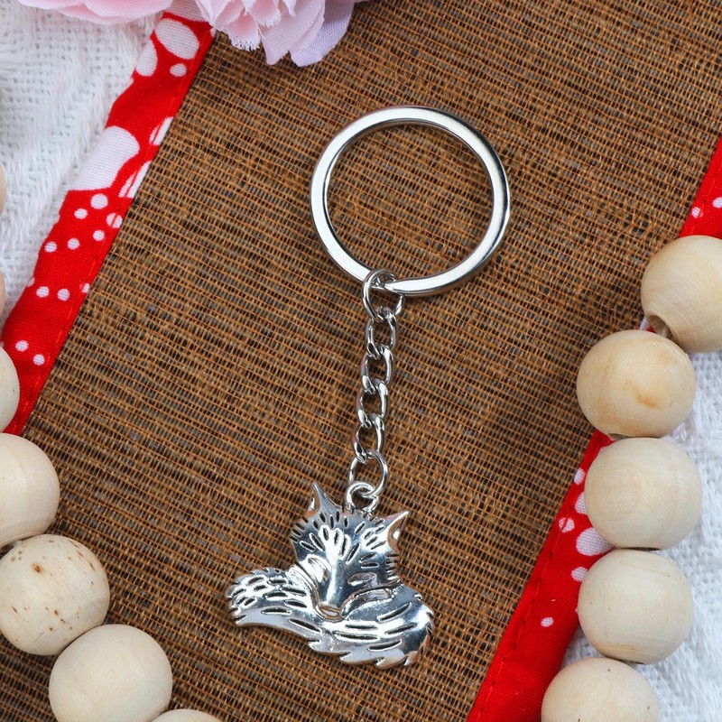 Fox Keyring, Forest Animal Pendant, Fox Decoration, Cuddly Toy, Small,