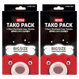 Nightingale 3-stage octopus nose pack, 5 pieces, 2 pieces / 나이팅게일 3단 문어 코팩, 5개입, 2개