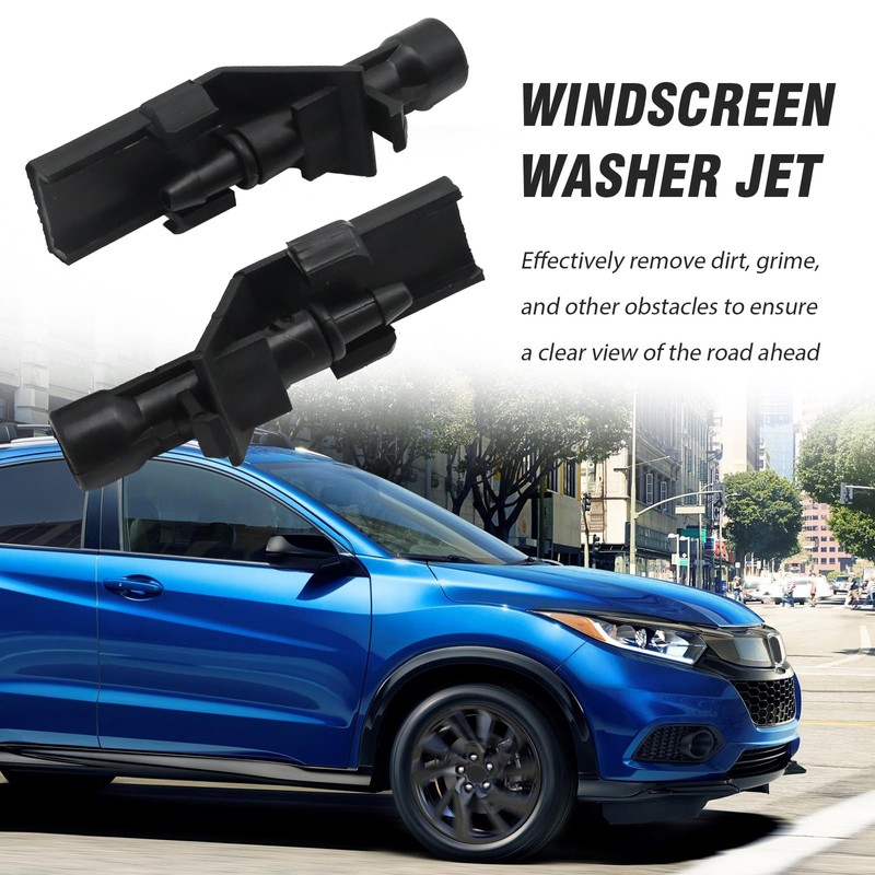 JUUDDENPARTS 2Pcs 76810TP6A01 Windscreen Wiper Washer Nozzle Jet Sprayers Replacement