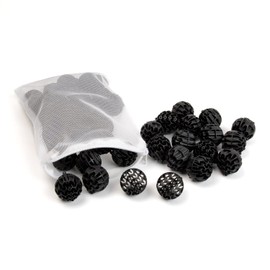STEY ACCESORIOS 100 Bioballs for Aquarium Filter, 1 L Bio Balls Porous Filtration 30 mm, Bio Max Filter